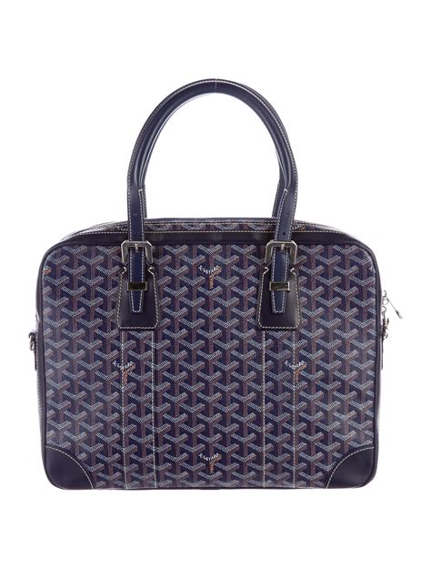 vintage goyard briefcase|Goyard briefcase for men.